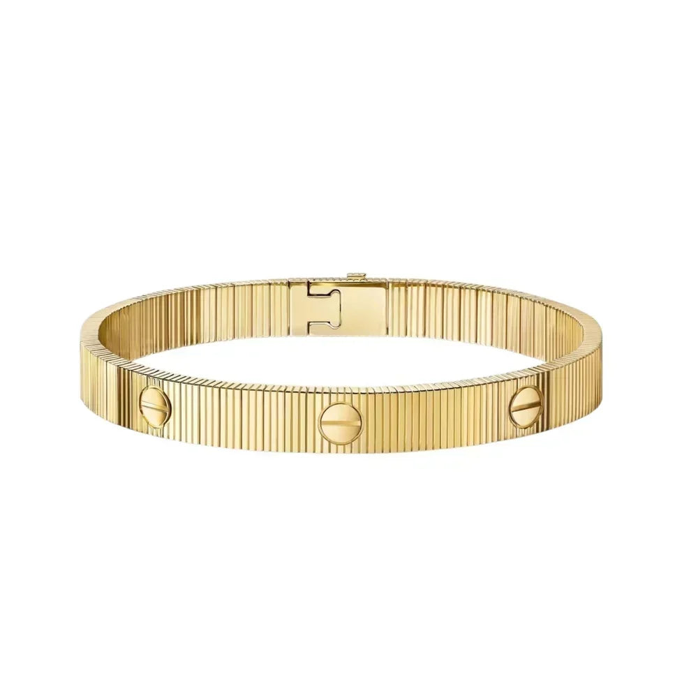 [AuraEcho]Clover Lucky Spring & Love & Juste Garden 3-Piece  Bracelet Stack Set