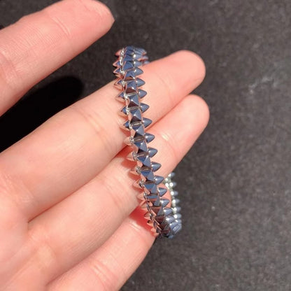 [AuraEcho]CLASH SILVER BRACELET