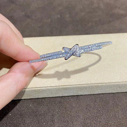 [AuraEcho]JEUX DE BRACELET DIAMONDS SILVER