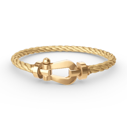 [AuraEcho]FORCE LARGE HORSESHOE NO DIAMOND BRACELET GOLD