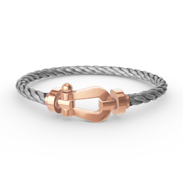 [AuraEcho]FORCE LARGE HORSESHOE NO DIAMOND BRACELET ROSE GOLD